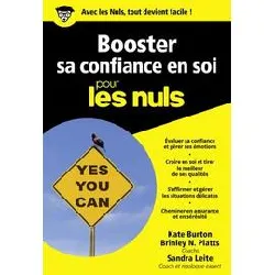 livre booster sa confiance en soi pour les nuls poche