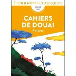 livre cahiers de douai - bac 2025