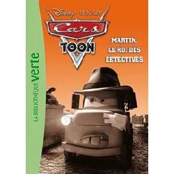 livre cars toon tome 6 - martin, le roi des détectives