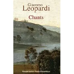 livre chants