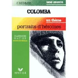 livre colomba - portraits d'héroïnes