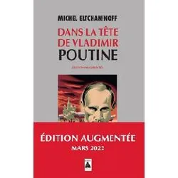 livre dans la tete de vladimir poutine