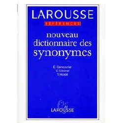 livre dictionnaires de langage larousse: dictionnaire des synonymes - [en vo