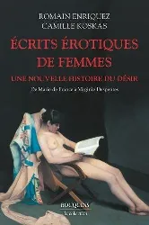 livre ecrits érotiques de femmes - de marie de france à virginie despentes