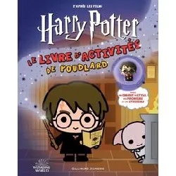 livre harry potter - le d'activités de poudlard