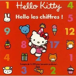 livre hello kitty, hello les chiffres !