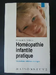 livre homéopathie infantile pratique