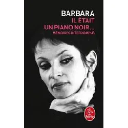 livre il etait un piano noir