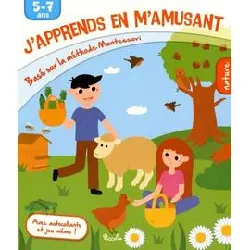 livre j'apprends en m'amusant méthode montessori, nature