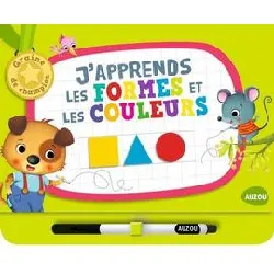 livre j'apprends les formes et les couleurs (coll. graine de champion)