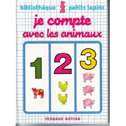 livre je compte avec les animaux