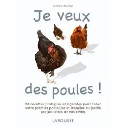 livre je veux des poules !