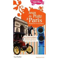 livre jeux de piste à paris - musée et monuments