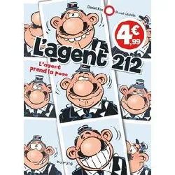 livre l'agent 212 - l'agent prend la pose (indispensables 2020)