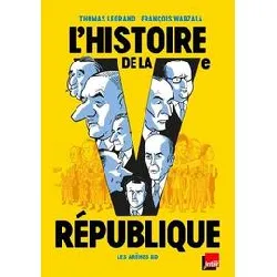 livre l'histoire de la ve république en bd