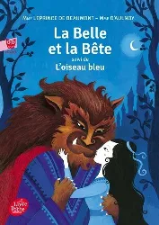 livre la belle et la bête suivi de l'oiseau bleu - collection cadet