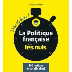 livre la politique française pour les nuls - vite et bien