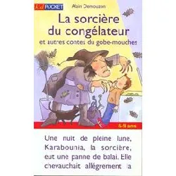 livre la sorcière du congélateur et autres contes du gobe - mouches