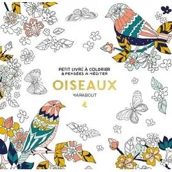 livre le petit du coloriage - oiseaux