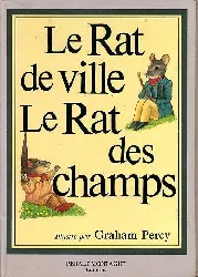 livre le rat de ville le rat des champs