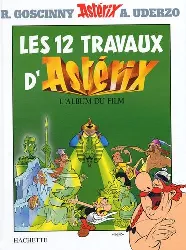 livre les 12 travaux d'astérix - l'album du film