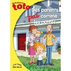 livre les blagues de toto - des parents pas comme les autres