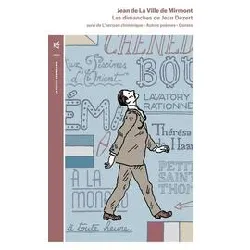 livre les dimanches de jean dézert - suivi de l'horizon chimérique - autres poèmes - contes