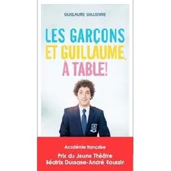 livre les garçons et guillaume, à table !