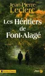 livre les héritiers de font - alagé