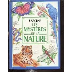 livre les mystères de la nature