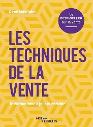 livre les techniques de la vente - le best - seller sur la vente