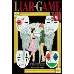 livre liar game t13