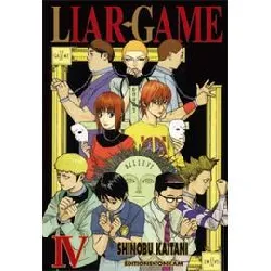 livre liar game - tome 4