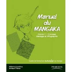 livre manuel du mangaka - volume 4, encrage, tramage et infographie