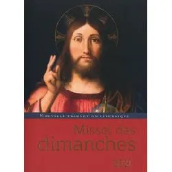 livre missel des dimanches 2021