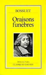 livre oraisons funèbres