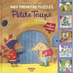 livre petite taupe - 5 puzzle de 9 pièces