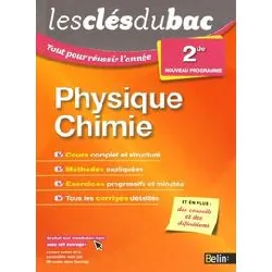 livre physique - chimie - seconde