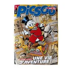 livre picsou magazine numéro 561 : année picsou, une vie d'aventure !