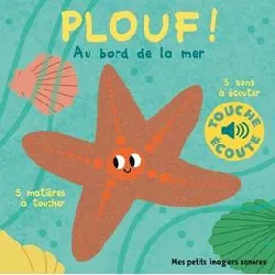 livre plouf, au bord de la mer