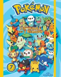 livre pokémon - l'intégrale des 7 régions