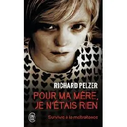 livre pour ma mère, je n'étais rien