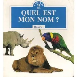 livre quel est mon nom ? dis moi ..