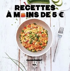 livre recettes à moins de 5 euros