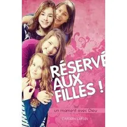 livre reserve aux filles