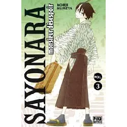 livre sayonara monsieur désespoir - tome 3