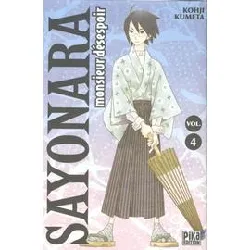 livre sayonara monsieur désespoir - tome 4