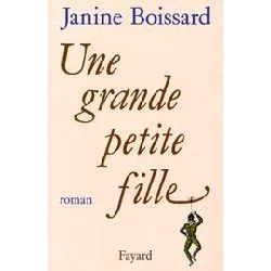 livre une grande petite fille