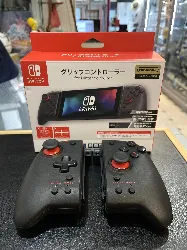 manette grip noir transparent switch hori