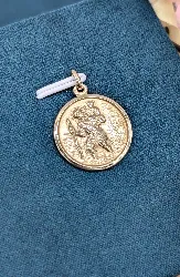 pendentif or saint christophe or 750 millième (18 ct) 4,55g